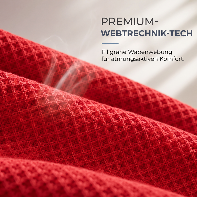 👚🧶 Jetzt im Trend – Waffelstrick-Oberteil – feminin und leicht