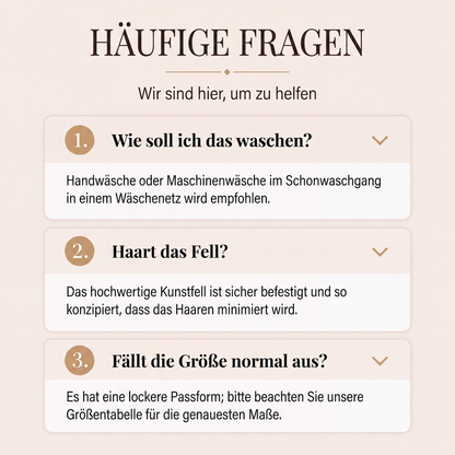 ✨ Neuheiten – Damen Strickcardigan mit Pelzkragen