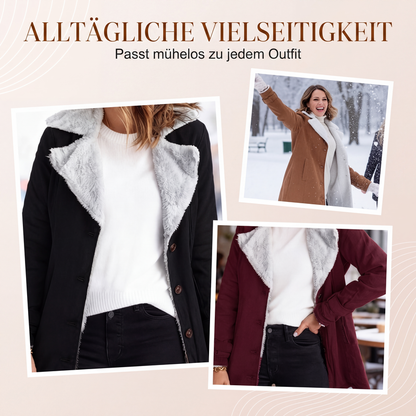 ⌛ Nur solange Vorrat reicht – danach regulärer Preis! Elegante warme Damenjacke mit Reverskragen