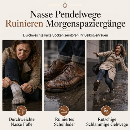🔥 50% RABATT! 🥾 Damen-Stiefeletten – Rundkappe, Schnallenriemen & Plateau-Blockabsatz