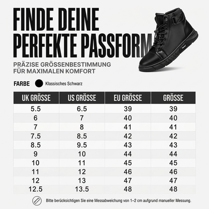 🔥Beliebtes Produkt ！✨Wasserdichte Kampfstiefel aus echtem Leder für Herren