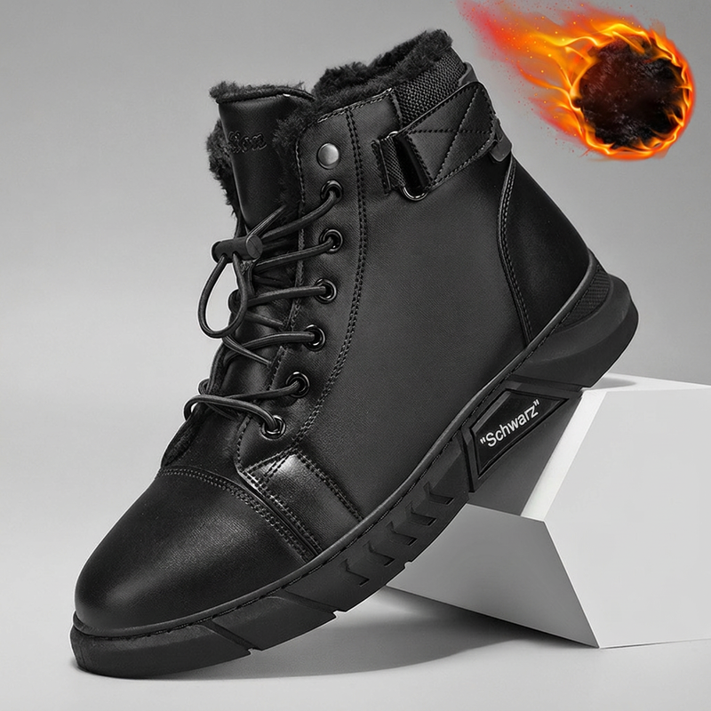 🔥Beliebtes Produkt ！✨Wasserdichte Kampfstiefel aus echtem Leder für Herren