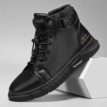 🔥Beliebtes Produkt ！✨Wasserdichte Kampfstiefel aus echtem Leder für Herren