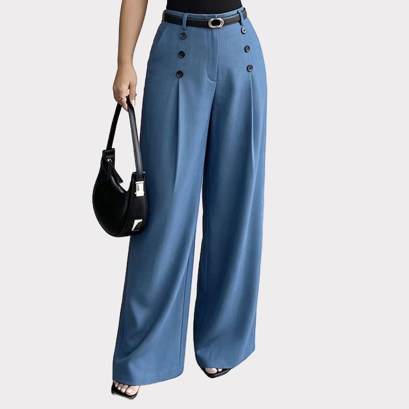 📢🎉50%Rabatt!!!🛍️✨Elegante zweireihige Marlenehose für Damen