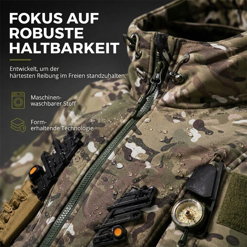 📢🎉50%Rabatt!!!🛍️✨Winddichte taktische Outdoor-Kapuzenjacke für Herren